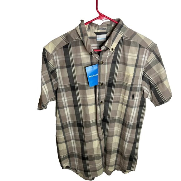 Columbia Other - Columbia Men's Rapid Rivers Short Sleeve Shirt - Flint Grey Multi Size S